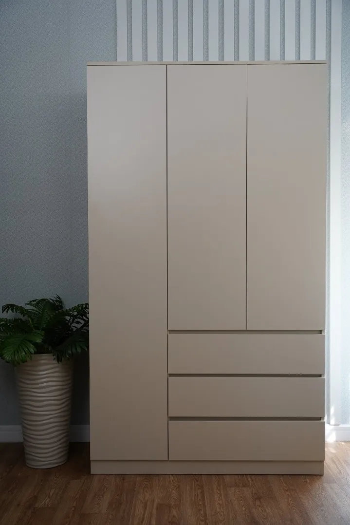 Шкаф «Мори» МШ 1200 Сатин ДСВ Мебель
